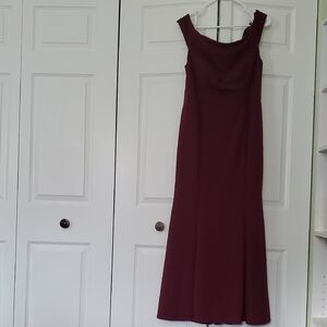 Azazie "Nicolina" Cabernet Bridesmaid Dress